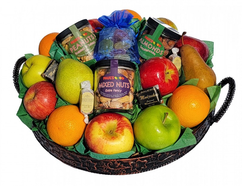 Fruit, Nuts, & Candy Basket